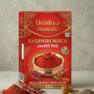 kashmiri mirch powder 250g – bright color, mild spice