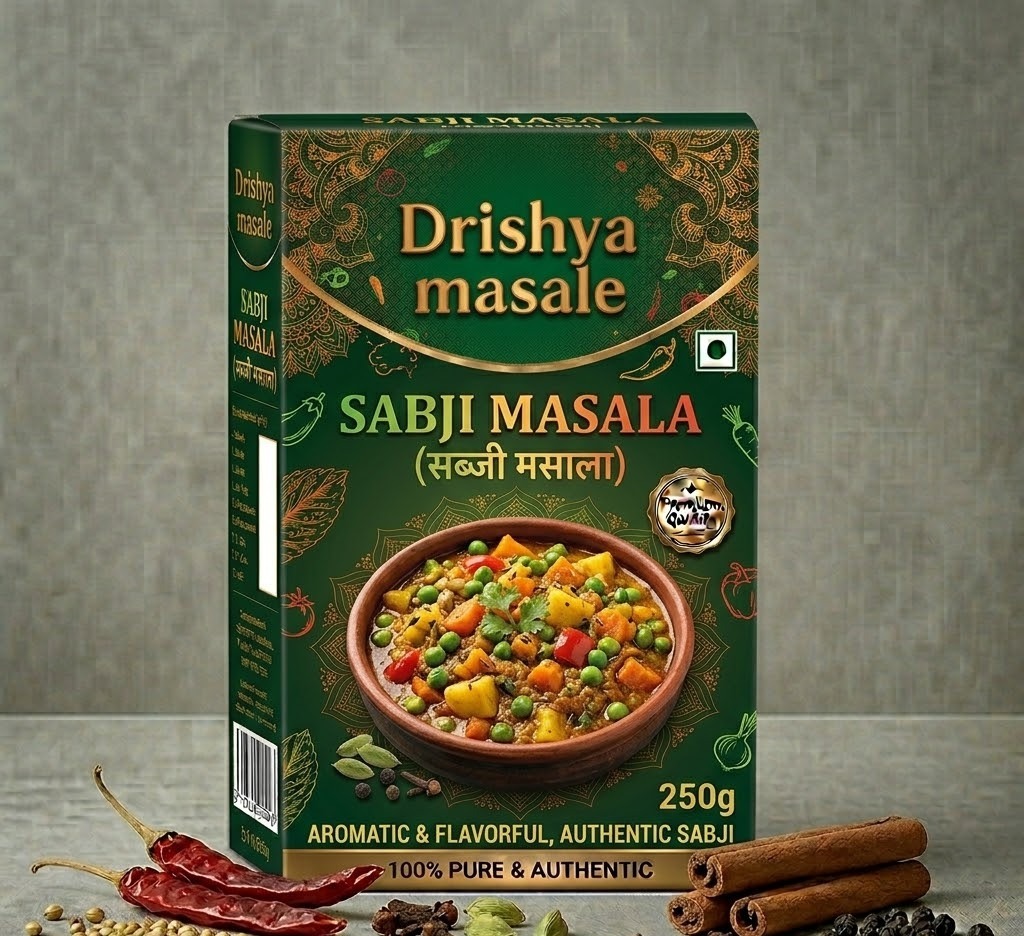 sabji masala 250g – everyday vegetable spice blend